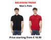 Stock men&#39;s polo baldinini trend