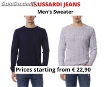 Stock men&#39;s sweater trussardi jeans