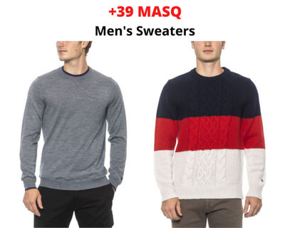 Stock men&#39;s sweaters +39 masq