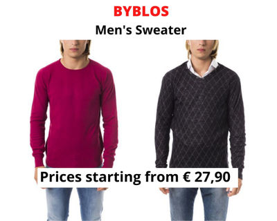 Stock men&#39;s sweaters byblos