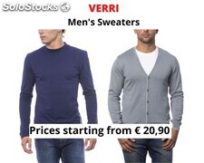 Stock men&#39;s sweaters verri