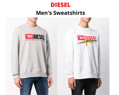 Stock men&amp;#39;s sweatshirts diesel - Foto 2