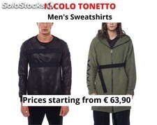 Stock men&#39;s sweatshirts nicolo&#39; tonetto
