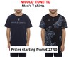 Stock men&#39;s t-shirts nicolo&#39; tonetto