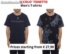 Stock men&#39;s t-shirts nicolo&#39; tonetto