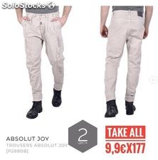 Stock Men&#39;s Trousers Absolut Joy