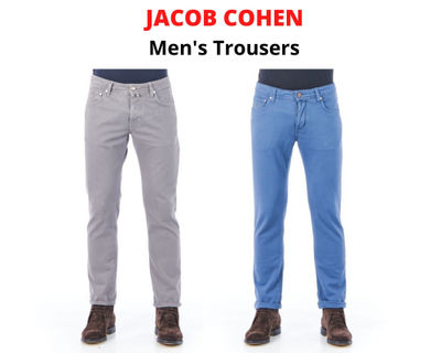 Stock men&#39;s trousers jacob cohen