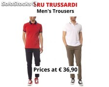 Stock men&#39;s trousers tru trussardi