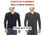 Stock men&amp;#39;s v-neck sweaters conte of florence - 1