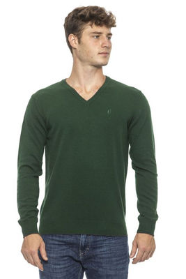 Stock men&amp;#39;s v-neck sweaters conte of florence - Foto 3