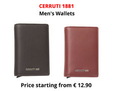 Stock men&#39;s wallets cerruti 1881