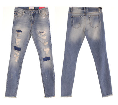 Stock met jeans and trousers woman - Zdjęcie 2