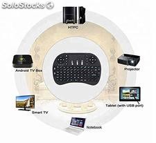 Stock mini tastiera wireless 92 tasti universale smart tv pc android windows new