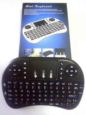 Stock mini tastiera wireless 92 tasti universale smart tv pc android windows new - Foto 2