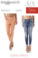 Stock mujer jeans pantalones s / s