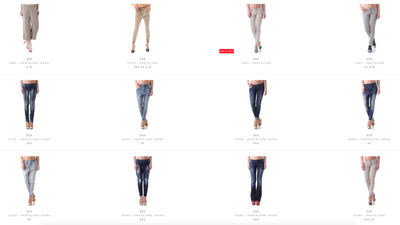 Stock mujer jeans pantalones s / s - Foto 2