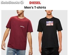 Stock of men&#39;s t-shirts diesel
