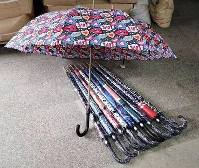 Stock ombrelli grandi e media grandezza con scatto e custodia - Foto 5