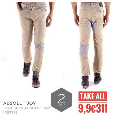 Stock Pantalone Uomo Absolut Joy - Foto 2