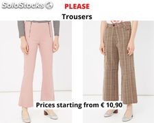 Stock pantaloni donna please