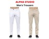 Stock pantaloni uomo alpha studio