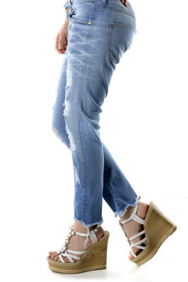 Stock Pants Jeans Sexy Woman - Zdjęcie 3