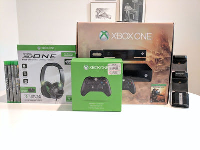 Stock para Original Xbox One vem com 2 controladores e 8 Jogos