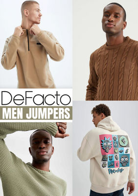 Stock Pulls et Sweatshirts DeFacto Homme Hiver