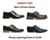 Stock scarpe eleganti uomo cerruti 1881