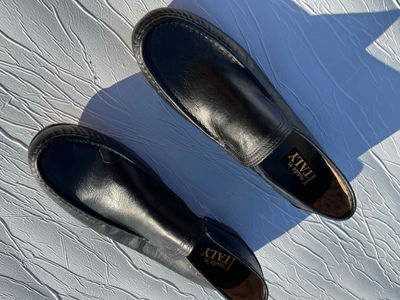 stock scarpe Mocassino uomo vintage taglia 47