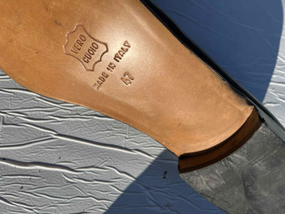 stock scarpe Mocassino uomo vintage taglia 47 - Foto 3