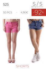 Stock shorts 525 s/s