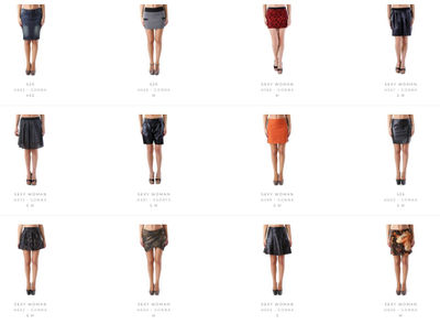 Stock shorts and skirt f/w - Zdjęcie 2