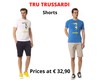 Stock shorts uomo tru trussardi