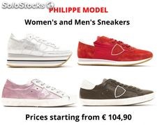 Stock sneakers hombre y mujer philippe model