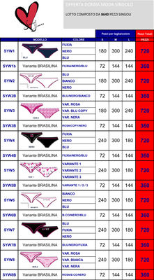 Stock Sweet years underwear Intimo donna Slip/Brasiliana - Foto 5