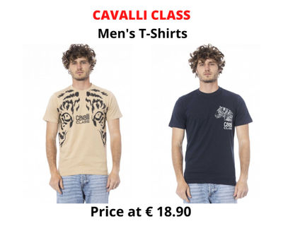 Stock t-shirt da uomo cavalli class