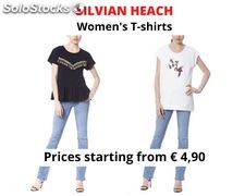 Stock t-shirt donna silvian heach