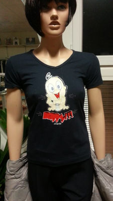 Stock t/shirt stampate donna made in italy - Foto 3