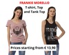 Stock t-shirt, top and tank top woman frankie morello.