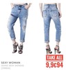 Stock Woman Jeans Sexy Woman
