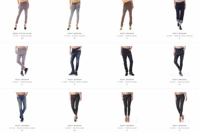 Stock Woman&#39;s Jeans Pants