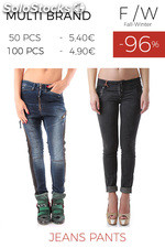 Stock Woman's Jeans Pants