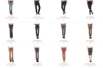 Stock Woman&amp;#39;s Jeans Pants - Foto 4