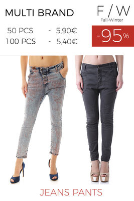 Stock Woman&#39;s Jeans Pants