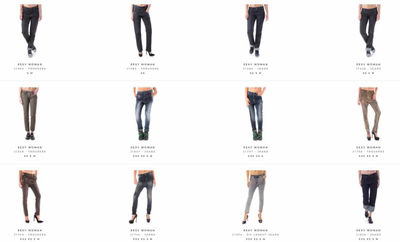 Stock Woman&amp;#39;s Jeans Pants - Foto 2