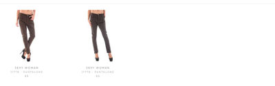 Stock woman&amp;#39;s jeans pants sexy woman f/w - Foto 4