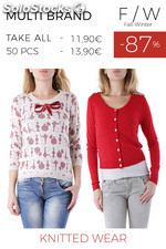 Stock Woman&#39;s Knitted Wear F/W