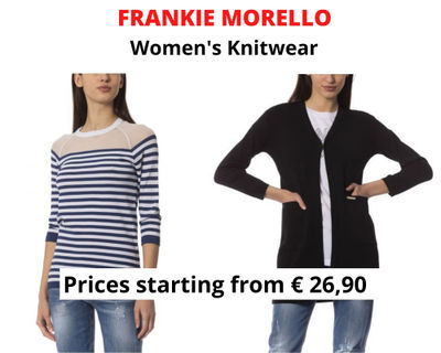 Stock woman&#39;s knitwear frankie morello