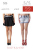 Stock woman skirt and short s/s